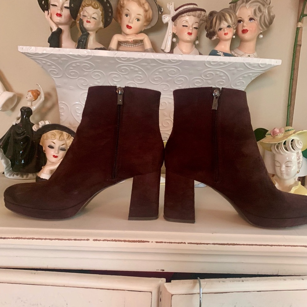 CK ankle boots - side zipper